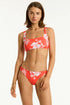 Sea Level Aloha Low Square Neck Bra